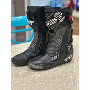 Mens Black Fox Racing Comp Boots TCX R-S2 Air Size 12 READ